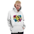 thumbnail image 5 of Betty Boop Conversation Hearts Cute Hoodie Sweatshirt Women Brisco Brands M, 5 of 6