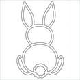 thumbnail image 2 of Crafter's Workshop Fragments Templates 4"X4"-Bunny, Pk 6, Crafters Workshop, 2 of 2