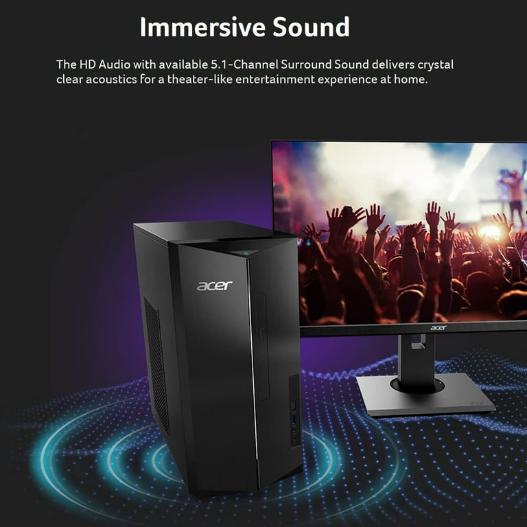 Acer [Windows 11 Pro] 2022 Aspire TC-1760-UA92 Desktop,12th