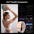 thumbnail image 3 of MJSHUN Fitness Tracker Wristband, Smart Bracelet for Men Women, 24/7 Health Monitoring & Sleep Tracker with Stress, SpO2, HbA1c, GPS running tracking,40 Days Battery,170 Sports Modes,Sub-Free 2 Bands, 3 of 10
