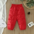 thumbnail image 6 of Gerichy Toddler Baby Boy Clothes Fall Winter Outfit, Toddler Girls Boys Winter Long Sleeve Bear Ear Solid Color Warm Tops Pants Vest 3PCS Outfits Clothes Set, 6 of 8