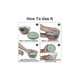 thumbnail image 2 of Manual Chopper, 500 ml Chop, Cut and Mix Vegetables, Meats, Nuts, Onions Thanks to its Stainless Steel Blades, 2 of 4
