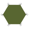 thumbnail image 1 of jinwen Bâche de Camping Hexagonale pour Empreinte de Tente Équipement de Pêche Survie Sans Piquets de Tente, 1 of 9