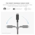thumbnail image 3 of Native Union Anchor Cable 240W – 10ft USB C Power Delivery 3.1 Charging Cable –Weighted Knot(Zebra), 3 of 9
