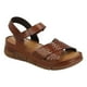 thumbnail image 2 of Huaraches Mujer Piel Plataforma Lobo Solo Cómodos Sandalias naranja 26, 2 of 5