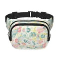 thumbnail image 1 of Easygdp Watercolor Wildflowers Fanny Packs para Mujeres y Hombres, Bolsa de Cinturón, Bolsos de Cruz para Trabajo/Correr/Senderismo, 1 of 9