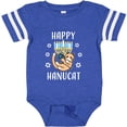 thumbnail image 3 of Inktastic Happy Hanucat with Menorah Boys or Girls Baby Bodysuit, 3 of 5