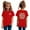 0-Red3677, variant on Tiijoy Girls 10Th Birthday T-Shirt Letter Short Sleeve Crew Neck T Shirt for Kids, Sizes 10
