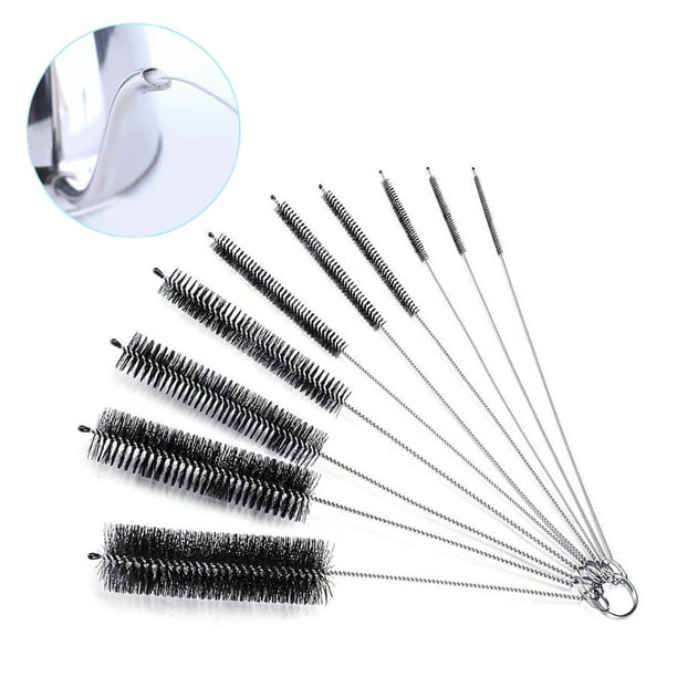 10 Piece Strip Type Cleaning Brushes SetNursing Bottle Multi