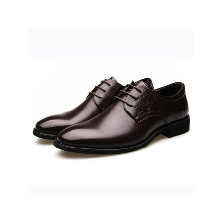 - New Men's Dress Formal Oxfords Leather shoes Business Casual Shoes
