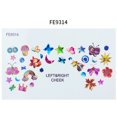 thumbnail image 5 of Face Sticker Jewels for Kids Childrens Stickers DIY Gems Christmas Birthday Party Gift Cute Resin Stickers for Face Colorful Butterfly Flower Star Suncolor Hair, 5 of 7