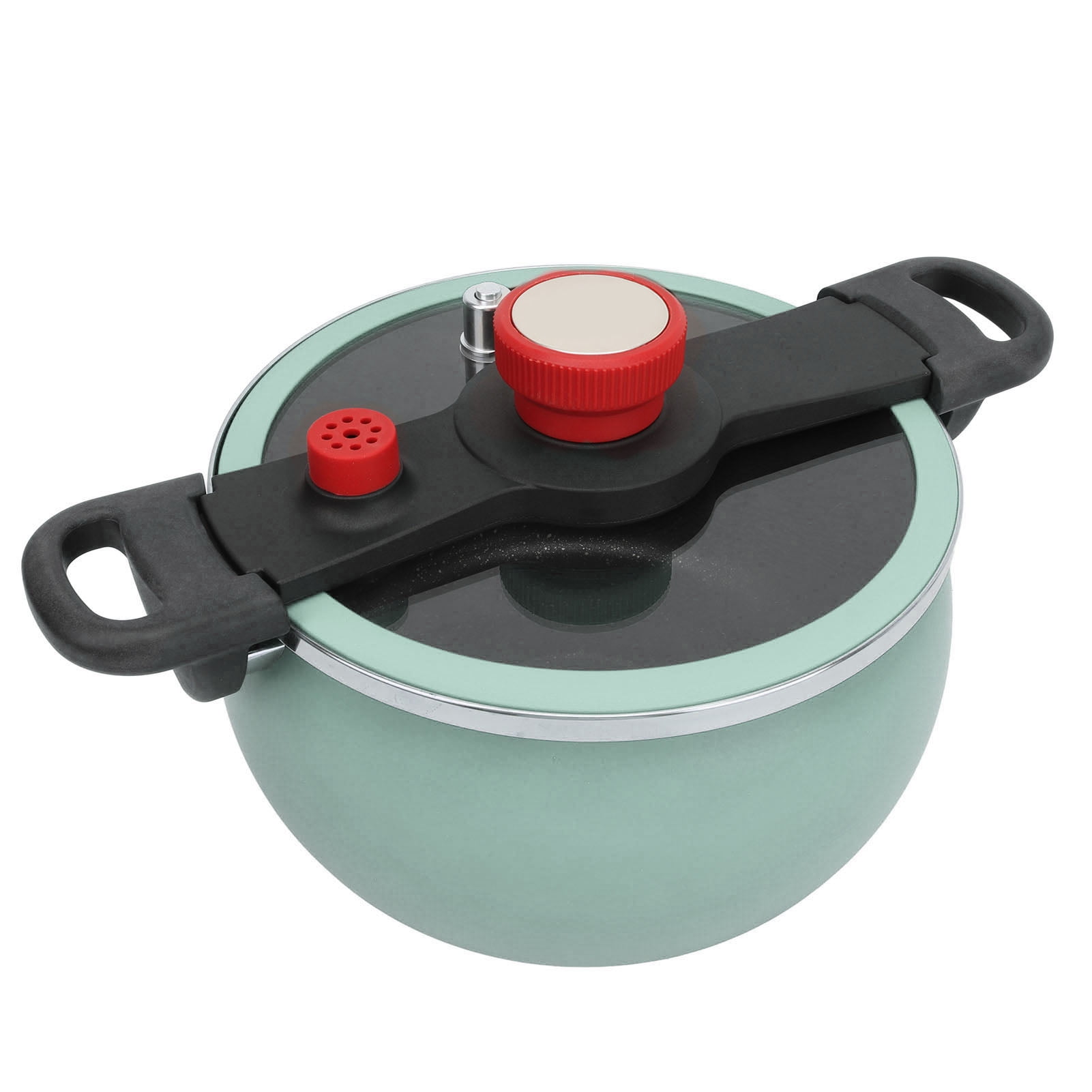 7L MICROWAVE PRESSURE COOKER HEALTHY Pot,Multifunctional Pumpkin Non Stick Soup Pot Gas Stove Universal Kitchen Tool With Lid For Home Apartment Restaurant