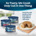 thumbnail image 4 of Blue Buffalo Tastefuls Natural Pate Wet Cat Food Variety Pack, Salmon, Chicken, Ocean Fish & Tuna Entrées 12 x 85g, 4 of 10