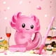 thumbnail image 5 of Axolotl rosa Piñata Leyndo para decoración de fiesta de cumpleaños, 5 of 7
