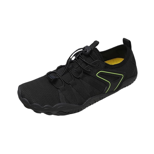 Zapatos de Agua de Mujer de Moda Y Versátil de Tamaño Mayor Al Aire Libre Zapatos de Buceo Transpirables Y de Fitness Primavera Y Verano Cómodos Zapatos de Rastreo Zapatos Negros de Mujer