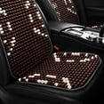 thumbnail image 3 of NIBOLOG Car Seat Cover - Excellent Ventilation Wear-resistant Anti-corrosive Non-Slip Comfortable Massage Reusable Summer Ventilated Bead Seat Cushion, 3 of 8