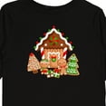 thumbnail image 4 of Inktastic Gingerbread House Christmas Boys or Girls Long Sleeve Toddler T-Shirt, 4 of 5