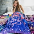 thumbnail image 3 of 21st Birthday Gifts for Her, 21st Birthday Blanket 50"x60", 21st Birthday Gift Ideas, Gifts for 21 Year Old Female Women Bestie Sister, 21st Birthday Gift for Girls Throw Blankets, 3 of 6