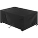 thumbnail image 1 of 18meng Art Garden Furniture Cover 160x100x70cm Table 420D Oxford Protection Lona Impermeable a prueba de viento Lluvia UV Tear Cover Rectangular Negro Zhivalor XDHY-52-380, 1 of 7