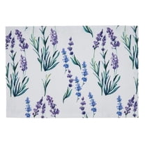 Saro Lifestyle Lavender Print Placemat (Set of 4)
