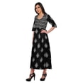 thumbnail image 2 of Moomaya Kurti Ligne A pour Femmes Kurti Longue Imprimée Robe Haut Indien pour Femmes, 2 of 5