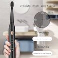thumbnail image 5 of ZFYXGS Electric Toothbrush for Adults, 4 Brush Heads and 5 Modes, Black, IPX7 Waterpoorf, 5 of 6