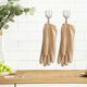 thumbnail image 1 of Guantes para lavar platos | Guantes de cocina impermeables de PVC con forro polar | Guantes de goma antideslizantes y duraderos para lavar platos, lavar la ropa y usar en el baño | Paquete de 2, 1 of 6