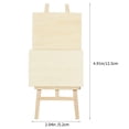 thumbnail image 4 of Miangastore 1 Ensemble de Kit de Chevalet Miniature Ornement de Chevalet Mini Maison Modèle de Chevalet Miniature Déco de Mini Maison, 4 of 8
