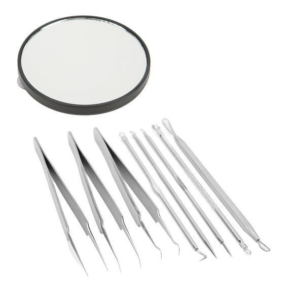 Pimple Clip Kit, Remove Blackhead Pimple Popper Tool Kit with Storage Box for Home