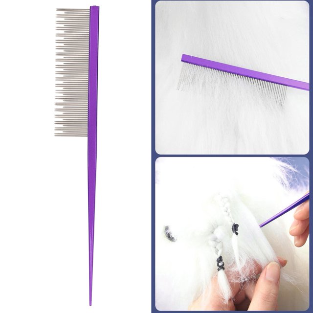 Ecomeon Dog Comb, Pet Hair Comb Removes Matted Fur For Long Short Haired Dogs And Cats