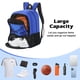 thumbnail image 2 of Mochila Deportiva MoKo para Baloncesto para Hombres y Mujeres Azul, 2 of 8