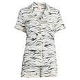 thumbnail image 5 of Secret Treasures Women's and Women's Plus Size Top and Shorts Pajama Set, 2-Piece, 5 of 5