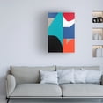 thumbnail image 2 of Canvas Wall Art - Sylvie Hamou 'A Colorful Existence II' Wall Art for Living Room, Bedroom, or Office Décor by Trademark Fine Art - 22 x 32 Inches, 2 of 4