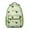 Olive-green-19, variant on Retro Rainbow Butterfly School Bag - Lightweight, Durable, Waterproof Exterior, Romantic Butterfly Theme for Daily Use