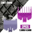 thumbnail image 3 of Clearance! beishanbush Measuring Tools Hair 1.5Mm/4.5Mm for Electric Tool Limit 2Pcs Comb Set Comb Tools & Home Improvement One Size Multi-Color, 3 of 9