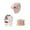 Pink, variant on HNMKIU Knitted Winter Scarf Hat Set Classic Warm Accessories Cozy Cold Weather Women Men Brown - One Size