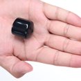 thumbnail image 4 of Tapones de extremo de PVC flexible negros de 2,5 cm Acocony, paquete de 12, 4 of 5