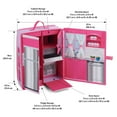 thumbnail image 5 of Badger Basket Home and Go Doll Travel Kitchen and Storage Carrier for 12-inch Fashion Dolls, 5 of 10