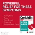 thumbnail image 3 of (3 pack) Coricidin HBP Cold & Flu Relief Tablets, High Blood Pressure, 40 Count, 3 of 12
