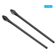 thumbnail image 3 of Uxcell Glasses End Tips 5 Pairs Eyeglass Anti Slip Ear Sock Pieces Tube Sleeve Replacement Temple, Black Style 3, 3 of 5