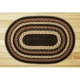 thumbnail image 1 of Capitol Earth Rugs 02-313 Tapis Tressé en Jute Moka-Frappuccino, 1 of 1