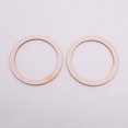 thumbnail image 2 of Unfinished Wood Linking Rings Laser Cut Wood Shapes for DIY Crafts and Jewelry Making Tan 73.5x2.5mm Inner Diameter: 60mm, 2 of 2
