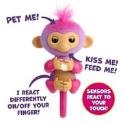 Fingerlings Interactive Baby Monkey Charli, 70+ Sounds & Reactions, Heart Lights Up, Fuzzy Faux Fur, Reacts to Touch (Ages 5+)