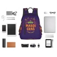 thumbnail image 6 of Balery Mardi Gras2 Lightweight Backpack for Men and Women - Durable and Water-Resistant, Ideal for School, Work, Travel, and Everyday Use, 6 of 9
