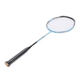 thumbnail image 1 of Badminton Rackets, Flexible Stable Full Carbon Fiber Badminton Racket  Set Wooden Handle  for Sports, 1 of 7