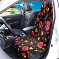 thumbnail image 3 of Chririnla Valentine's Day Terry Cloth Car Seat Cover Featuring Kiss Lip Print, Non Slip Sweat Proof Cover for Cars Trucks SUVs, 3 of 7