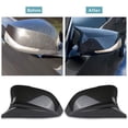 thumbnail image 3 of For 14-2022 Infiniti Q50 Q60 Real Carbon Fiber Rear View Side Mirror Cover Cap S, 3 of 7