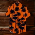 thumbnail image 5 of HomeDM Mens Hawaiian Shirt Summer Beach Short Sleeve Floral Button Down Vacation Tops Tropical Shirt M-3XL, 5 of 9