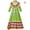 Green, variant on Baby Outfits Girl Kids Child Girls Mexican Traditional Dress National Style Long Sleeve Dance Princess Dress with Headdress Flower Carnival Birthday Party Little for Big Onesie Boys