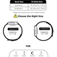 thumbnail image 3 of KOMI Thin Silicone Band Compatible with Apple Watch 41mm 38mm 40mm 45mm 42mm 44mm,Slim Narrow Replacement Sport Strap Wristband for iWatch Series SE 9 8 7 6 5 4 3 2 1 Women Men, Black, 3 of 8